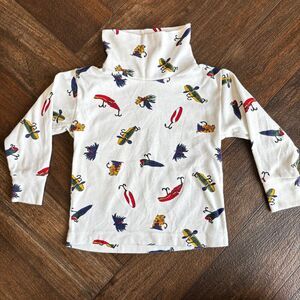 Vintage Trend Basics Fly Fishing Ties Lures Turtleneck